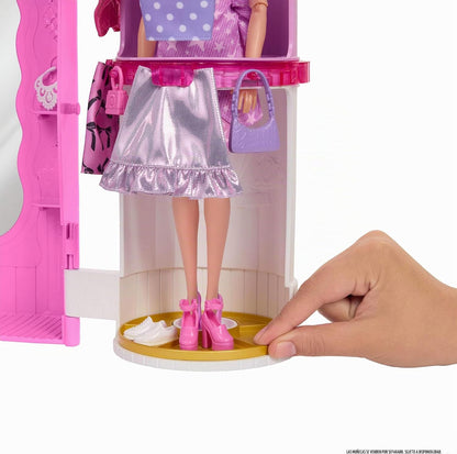 Barbie Spin &amp; Style - Juego de armario y vestidor, nuevo para 2...