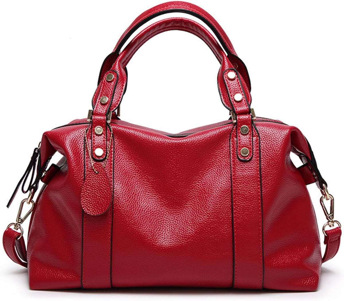 mcuvaec Bolsos y carteras para mujer, bolso de mano de cuero vegano...