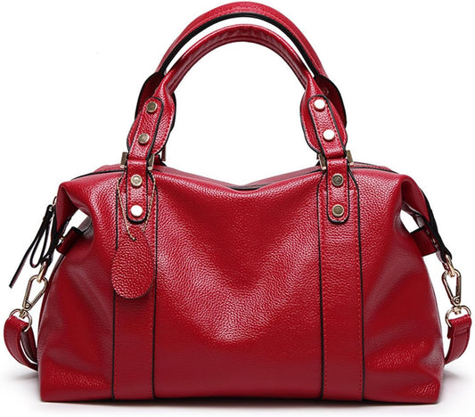 mcuvaec Bolsos y carteras para mujer, bolso de mano de cuero vegano...