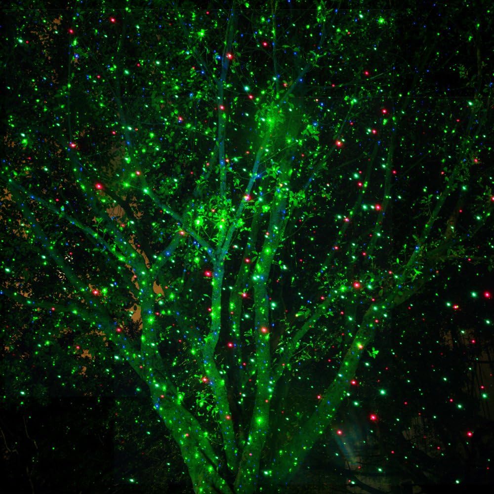 Poeland Luces de Navidad Luces de jardín para el hogar y el jardín