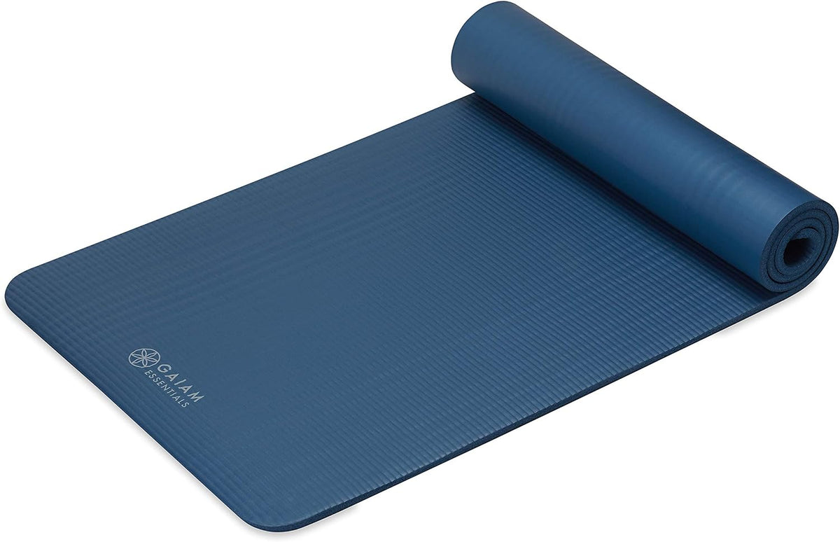 Gaiam Tapete de yoga grueso, esterilla de ejercicio y fitness con c...
