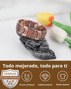 Pulsera de cobre para hombre Feraco, 3 veces más fuerte, pulseras m...
