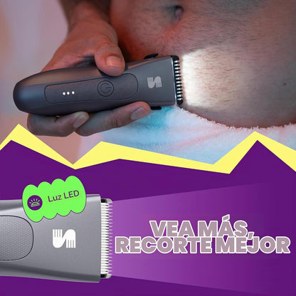 MANSPOT Manscape - Recortadora de vello corporal y de ingle para ho...