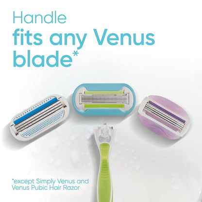Venus Extra Smooth - Mango de afeitar para mujer + 4 repuestos de c...