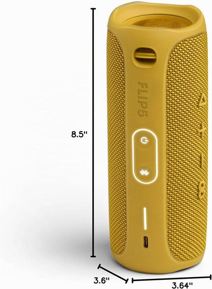 JBL - Altavoz Bluetooth FLIP 5 a prueba de agua, portátil, amarillo...