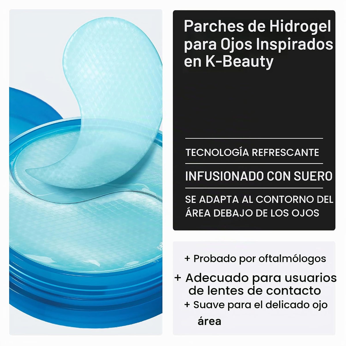 Neutrogena Hydro Boost - Parches para ojos de hidrogel, 10 pares, s...