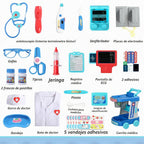 Liberry - Kit médico para niños pequeños, juguete para niñas y niño...