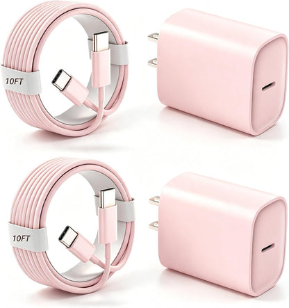 Teléfono 18 17 16 Pro Max Cargador de carga rápida, cargador Duo US...