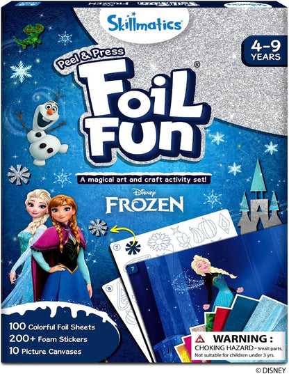 Skillmatics Foil Fun Disney Frozen - Kit de arte y manualidades | J...
