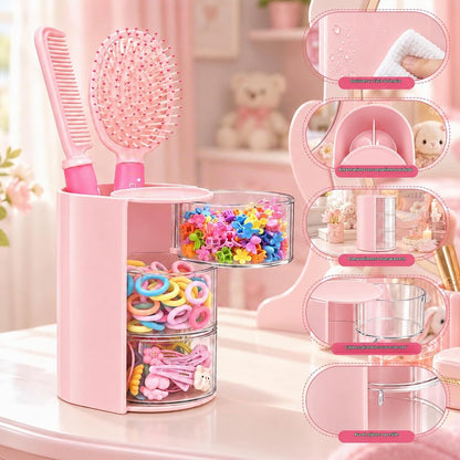 Luscinia - Organizador de accesorios para el cabello con soporte pa...