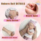 OtardDolls Muñecas Reborn de 33cm de Silicona para Niñas, Muñecas d...