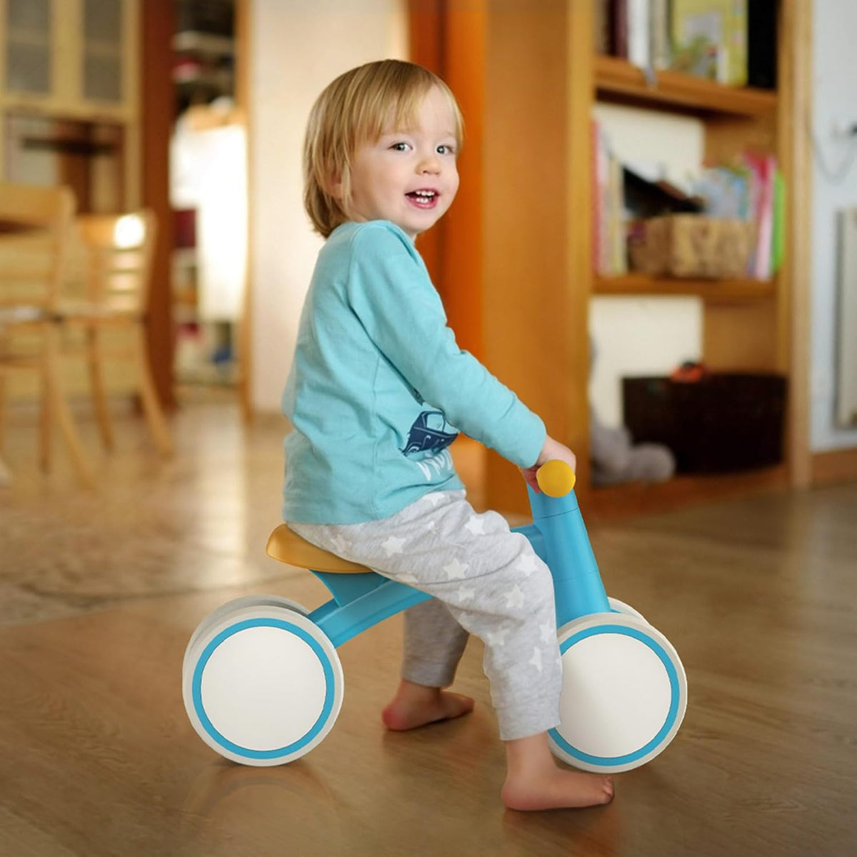 SEREED Bicicleta de equilibrio para bebés de 1 año, bicicleta de eq...