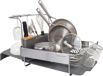 KitchenAid Escurridor expandible para secar platos, 24 pulgadas, ca...