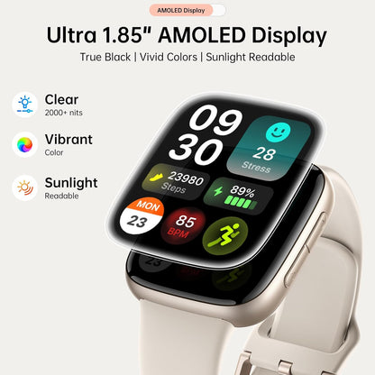 Relojes inteligentes para mujeres y hombres, reloj inteligente AMOL...
