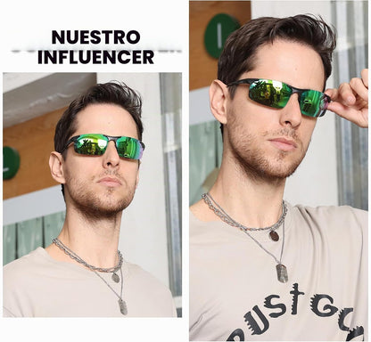 DUCO - Gafas de sol polarizadas para hombre, para deportes, pesca,...