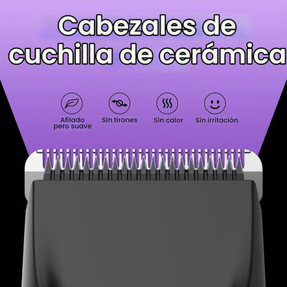 Recortadora de vello púbico y corporal para hombres - Afeitadora el...