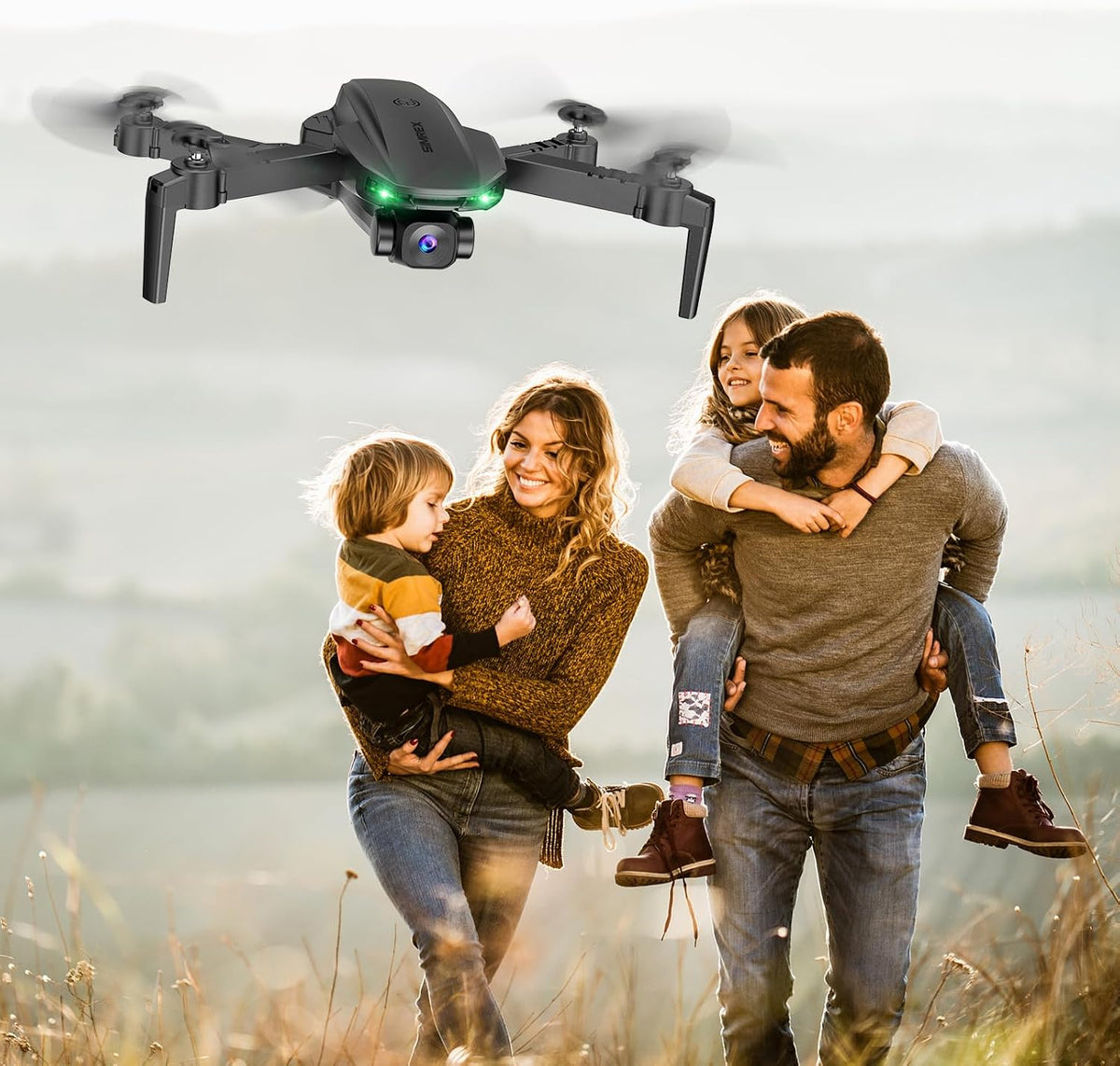 SIMREX Dron con cámara para niños principiantes y adultos \u2013 Cu...