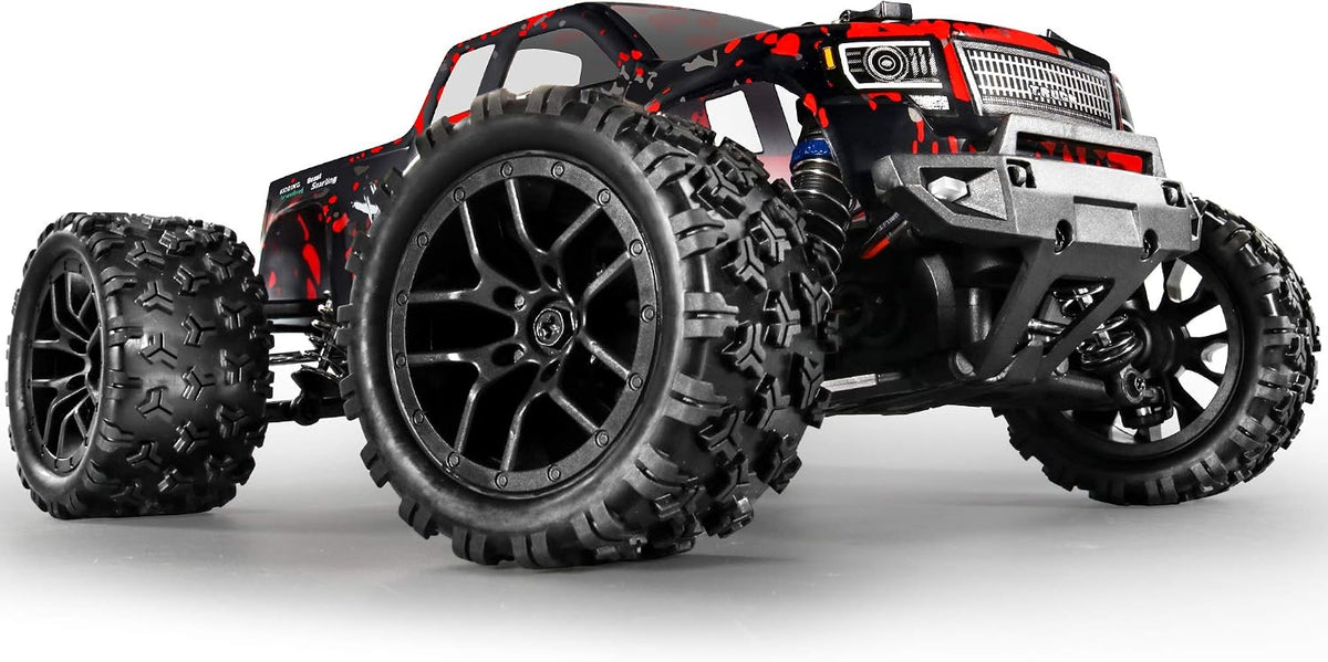 HAIBOXING 1\/18 4WD RC Truck 36KM\/H impermeable 2 baterías 2.4G co...