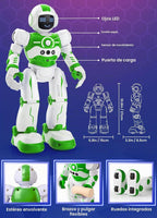 EduCuties Robot Juguetes para niños, robots recargables de control...