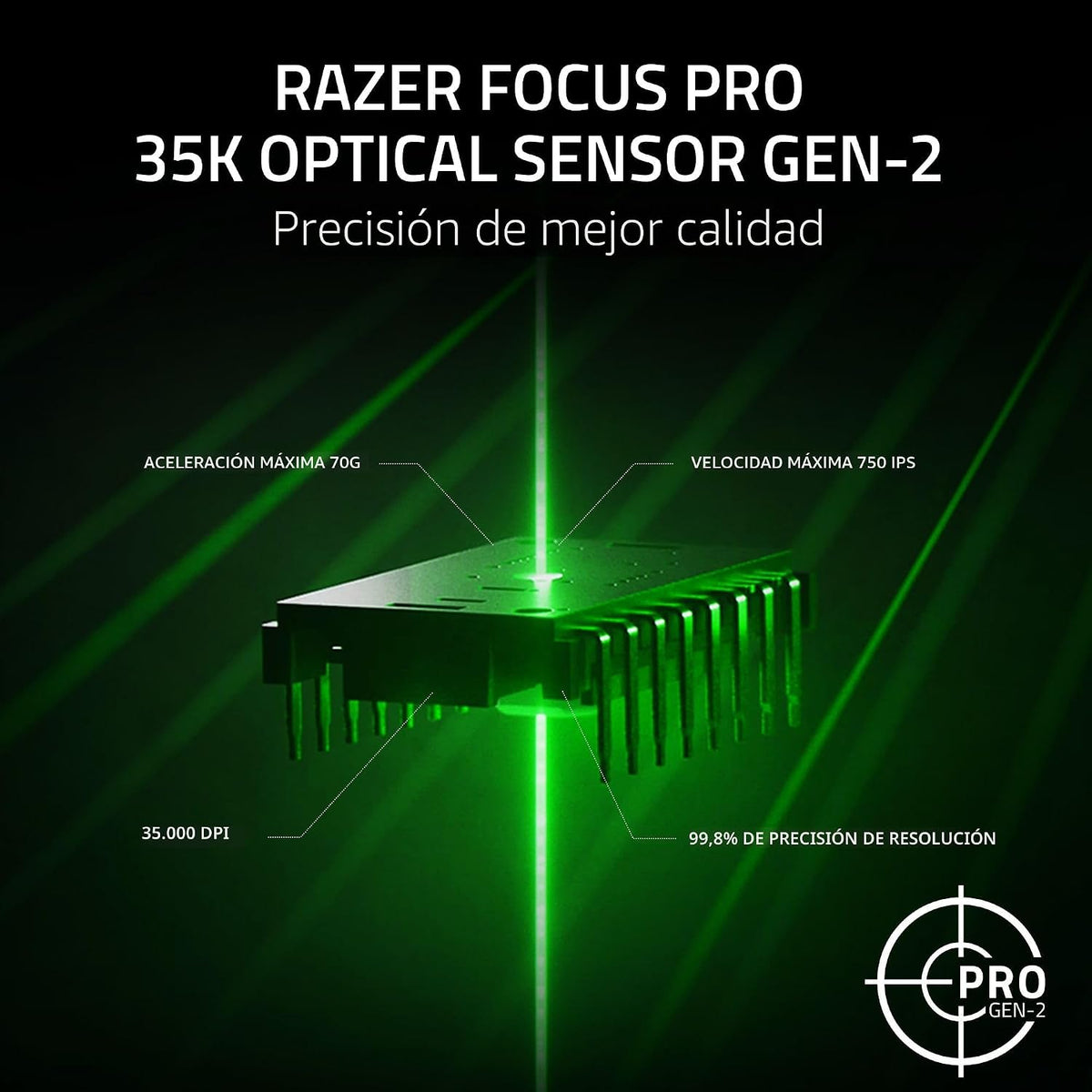 Razer Basilisk V3 35K - Ratón ergonómico para juegos con cable tota...