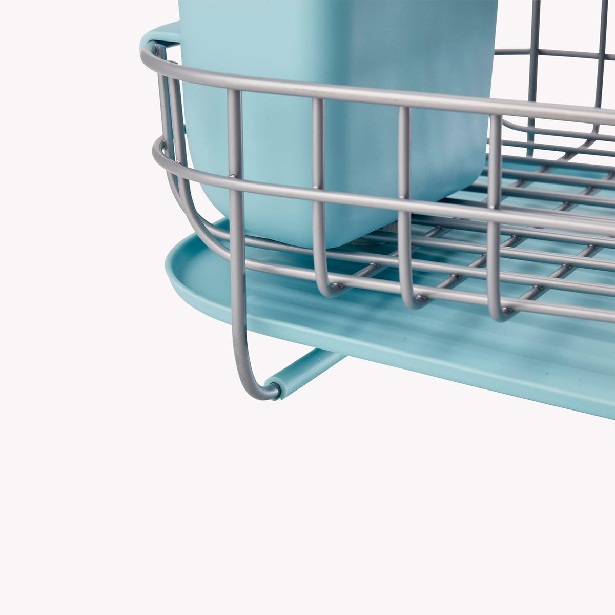 KitchenAid Escurridor compacto de bajo perfil con cajón extraíble p...