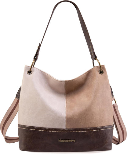 Carteras para mujer, bolsos hobo para mujer, bolso de hombro holgad...