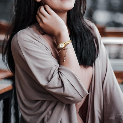 Diaofendi Reloj Pequeño de Lectura Fácil para Mujer, Reloj Analógic...