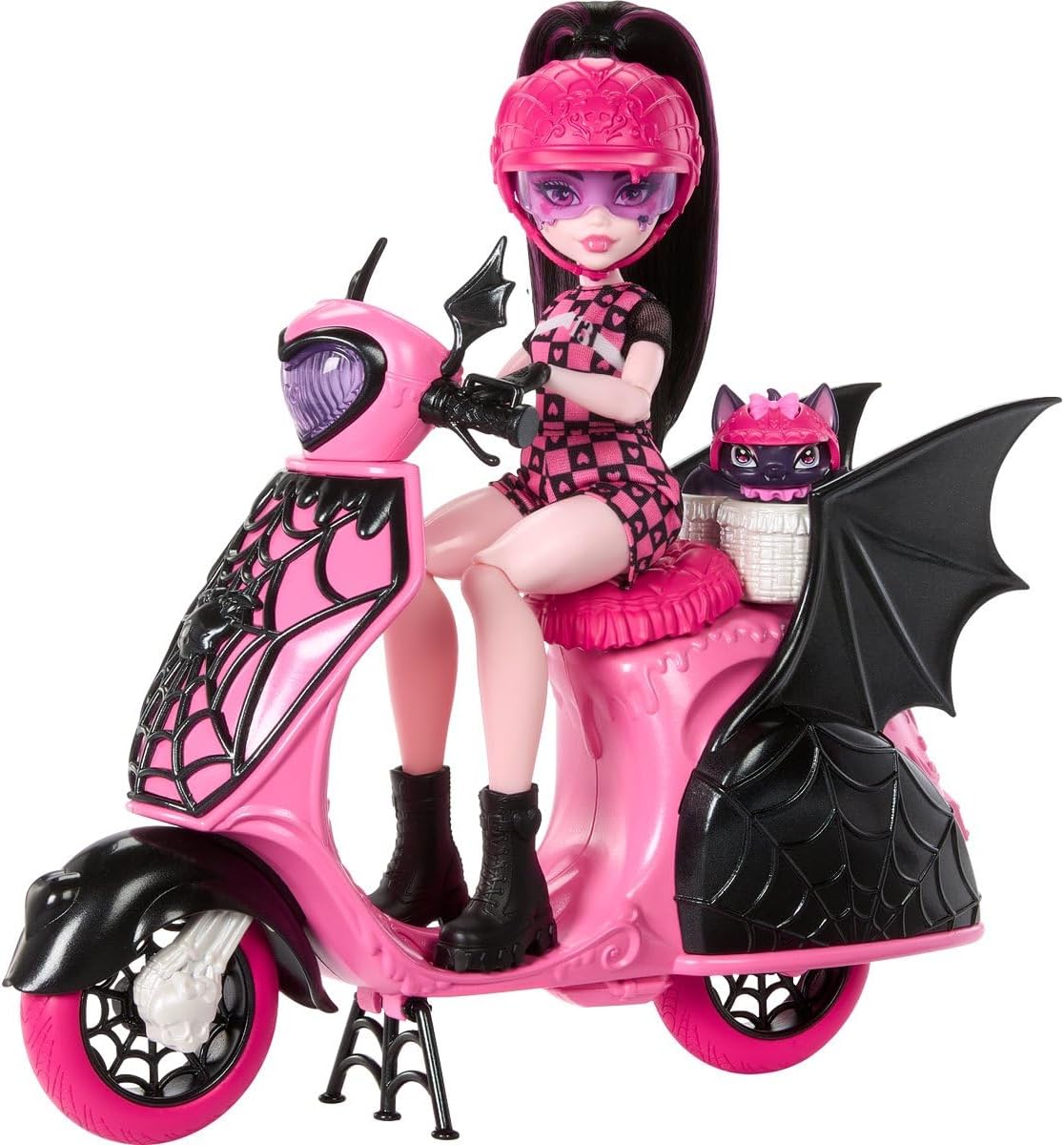 Draculaura y su patineta Monster High