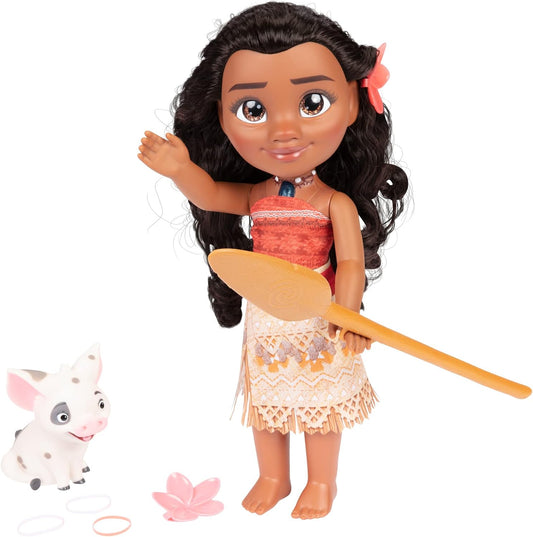 Disney Princess Muñeco cantante Moana &amp; Pua - Moana canta y hab...