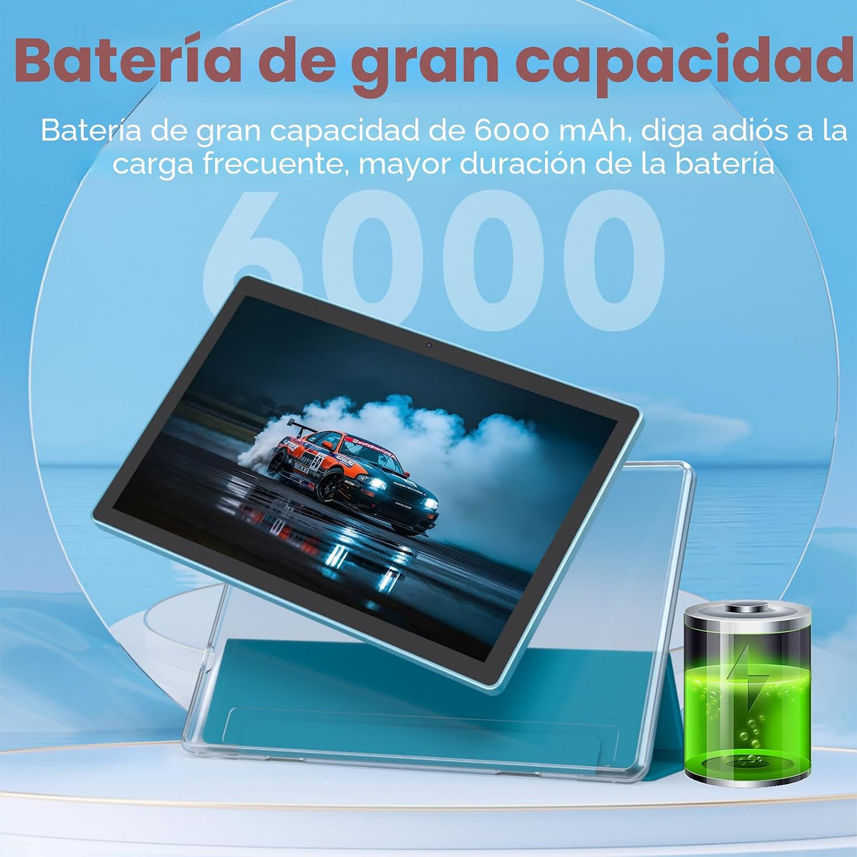 IWEGGO Tablet Android 15, 10 pulgadas, 18 GB de RAM+128 GB de ROM\/...
