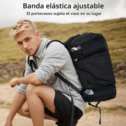 Bolsa de gimnasio Kookoomia con compartimento para zapatos y bolsil...