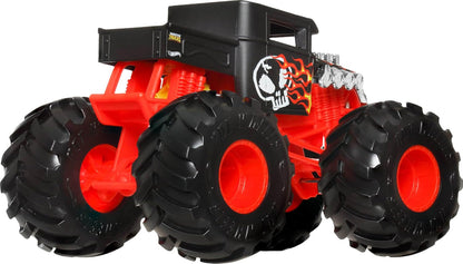 Hot Wheels Monster Trucks Agitador de huesos de gran tamaño en esca...