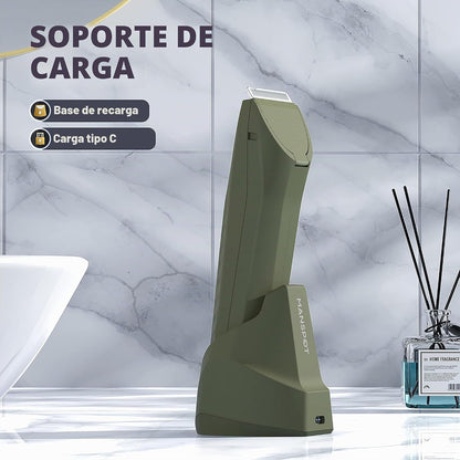 MANSPOT Manscape - Recortadora para hombre testículos\/púbico\/ingl...