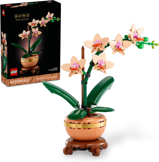 LEGO Botanicals - Juego de construcción de orquídeas pequeñas, arti...