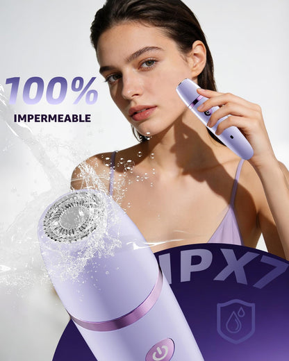 Ufree Maquinilla de Afeitar Eléctrica 3 en 1 para Mujer, Regalos pa...