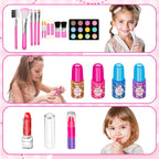 58 piezas Kit de maquillaje para niños para niña - Juego de cosméti...