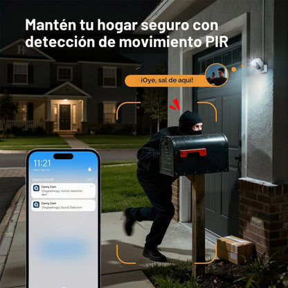 Cámaras 2K para seguridad en el hogar interior\/exterior, cámaras i...