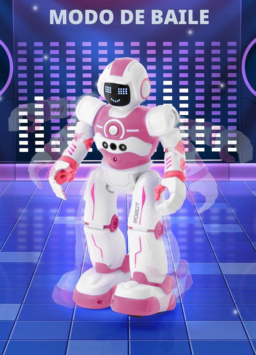 EduCuties Robot Juguetes para niños, robots recargables de control...
