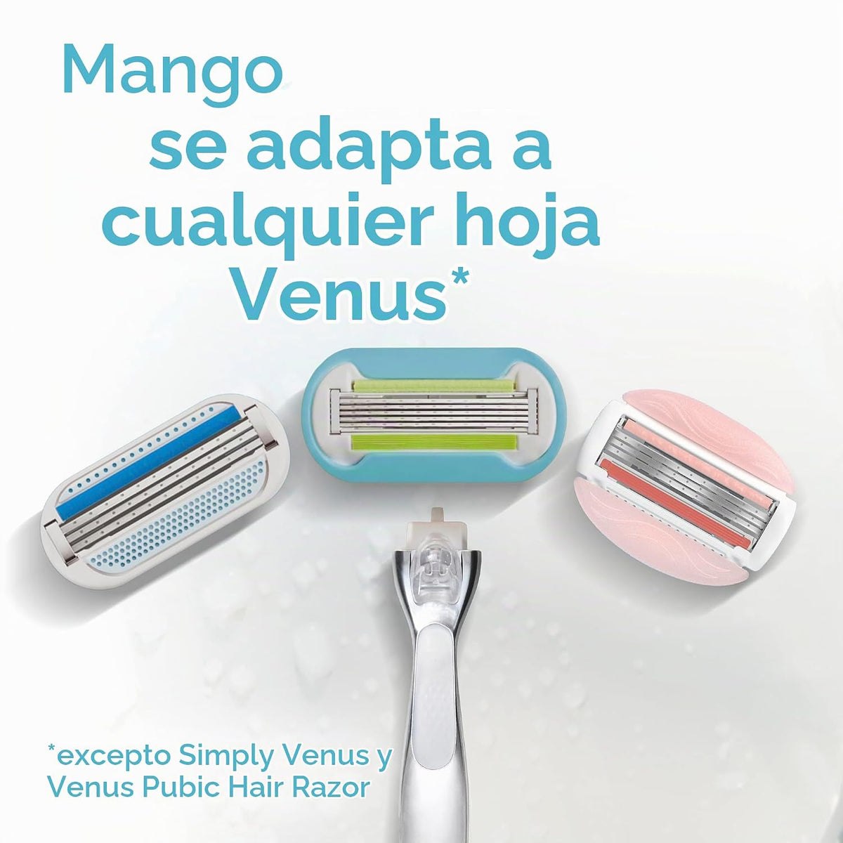 Gillette Venus Maquinilla de afeitar para mujer, extra suave, inclu...
