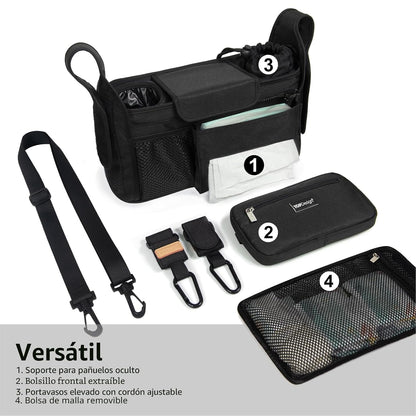 TOPDesign Organizador Universal para Cochecito de Bebé, Organizador...