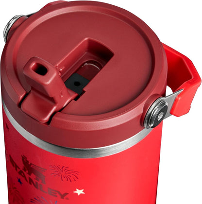 STANLEY IceFlow 2.0 - Vaso con pajilla, 30 onzas, fuegos artificial...