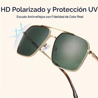 ZENOTTIC Gafas de sol polarizadas de aviador para hombre: protecció...
