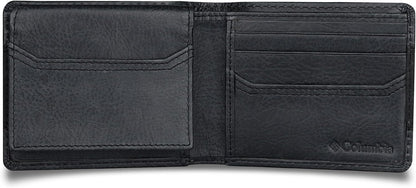 Columbia Billetera plegable delgada RFID para hombre con ventana de...