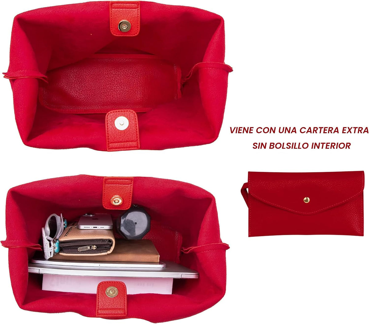 Montana West Bolsos estilo hobo holgados para mujer, bolsos de homb...