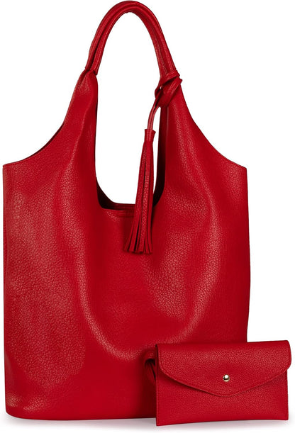 Montana West Bolsos estilo hobo holgados para mujer, bolsos de homb...