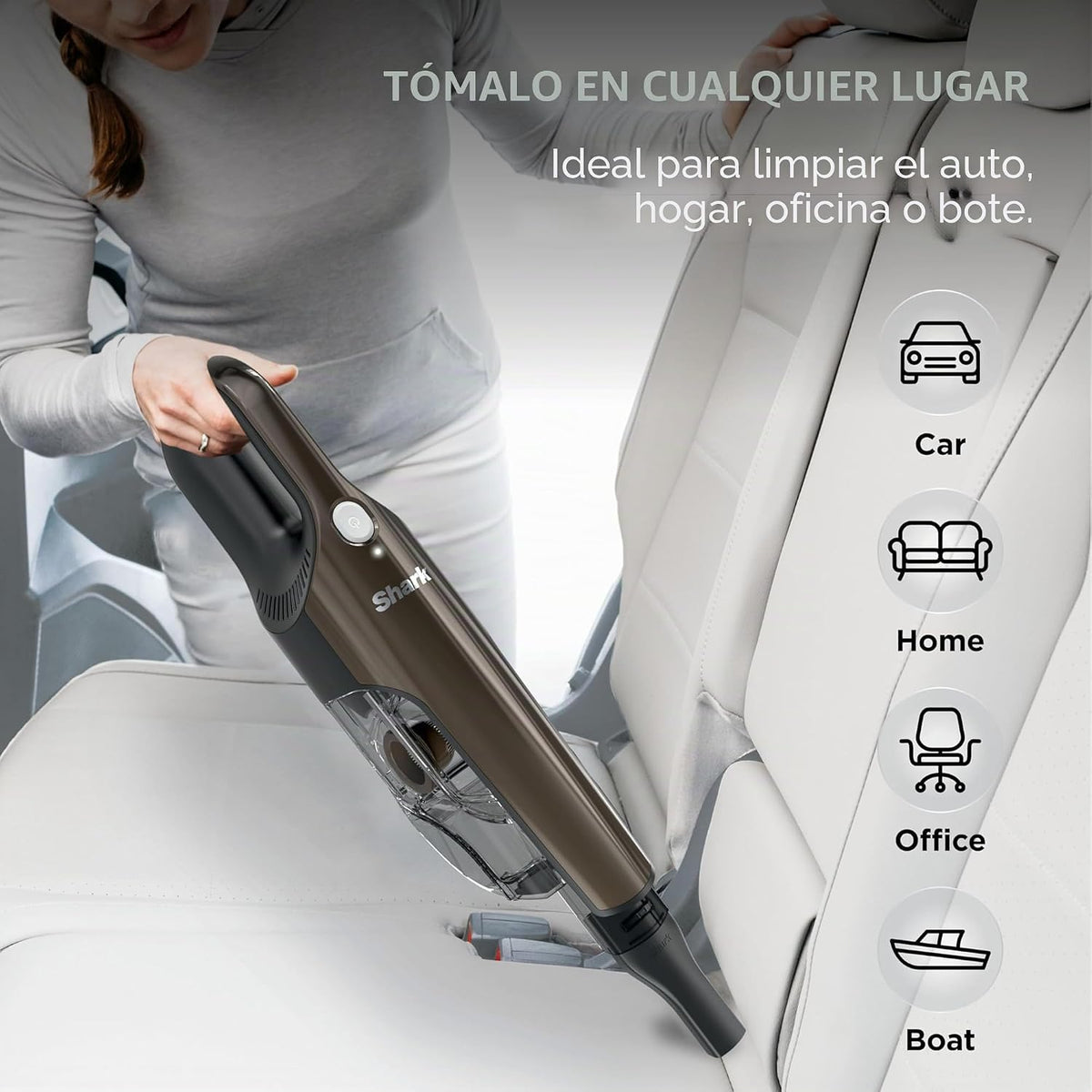 Shark UltraCyclone Pet Pro Plus - Aspiradora de mano inalámbrica, m...