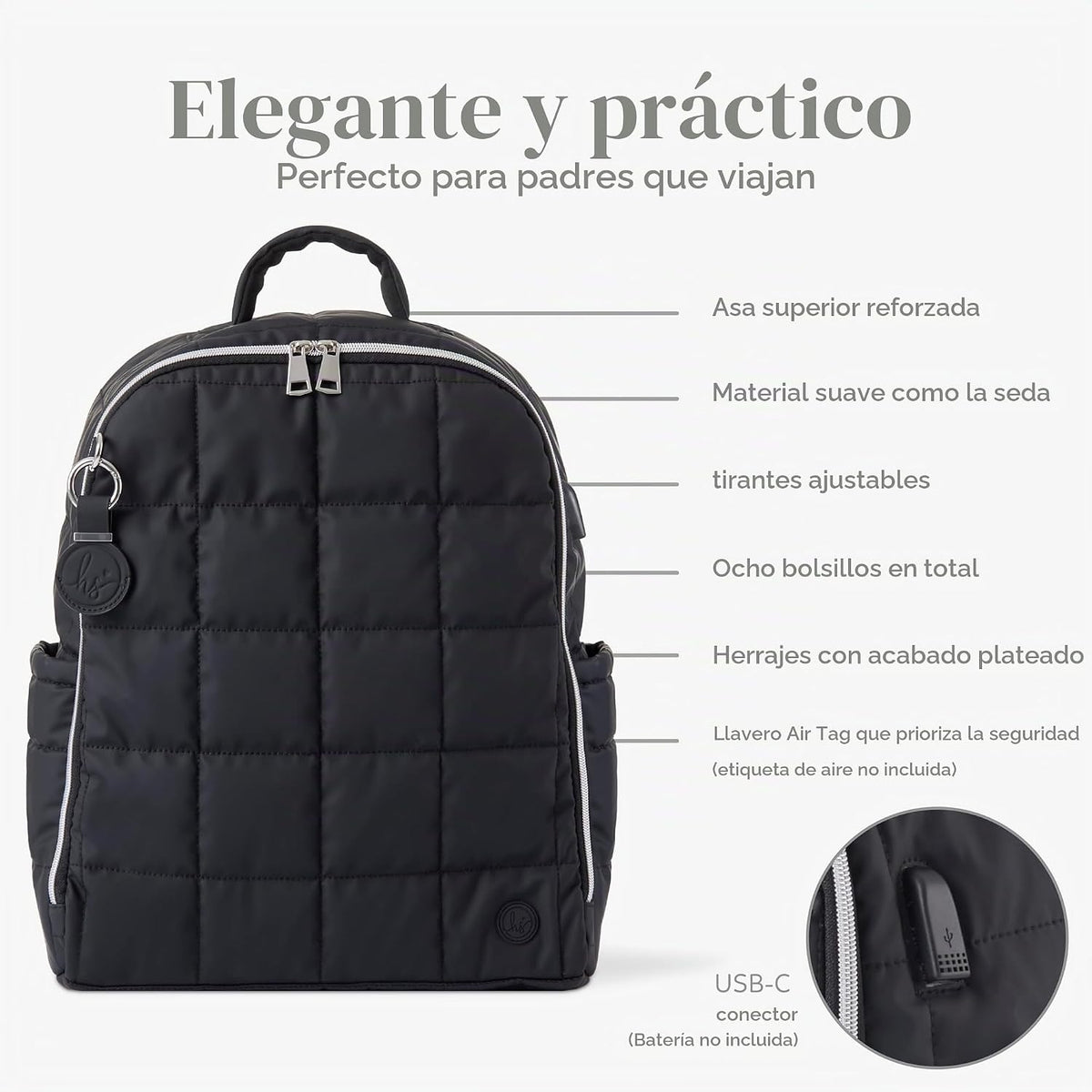 Hannah &amp; Sophia Mochila unisex Hannah &amp; Sophia North para n...