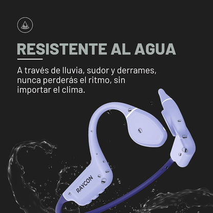 Raycon - Auriculares de conducción ósea \u2013 Auriculares abiertos...