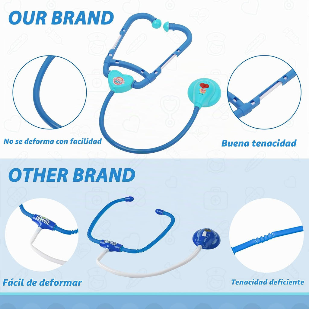 Liberry - Kit médico para niños pequeños, juguete para niñas y niño...