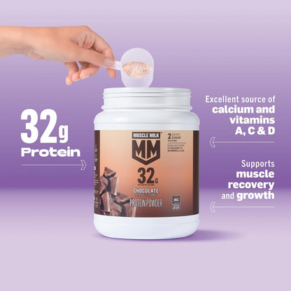 Polvo de proteína Genuine Muscle Milk, Vainilla Crème, 1.93 libras,...